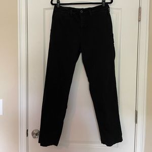 American Eagle Outfitters Slim Straight Extreme Flex Chinos - Black